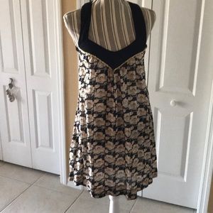 French Connection Dress T Strap  Back XS